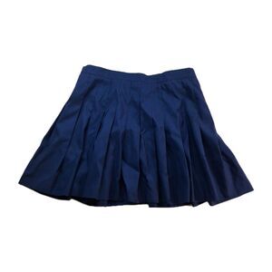 Vtg Prince Pleated Skirt Sz 12 Tennis Pickleball Blue Button Up 80s/90s Preppy